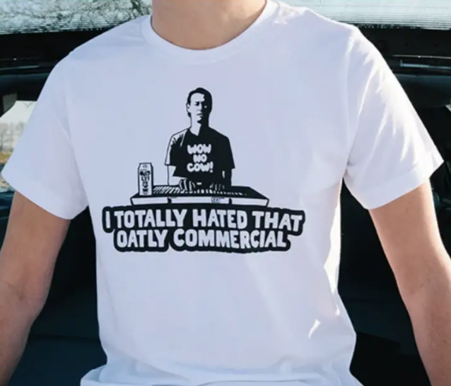 Oatly Released a T-Shirt After Its Widely Hated Super Bowl Commercial